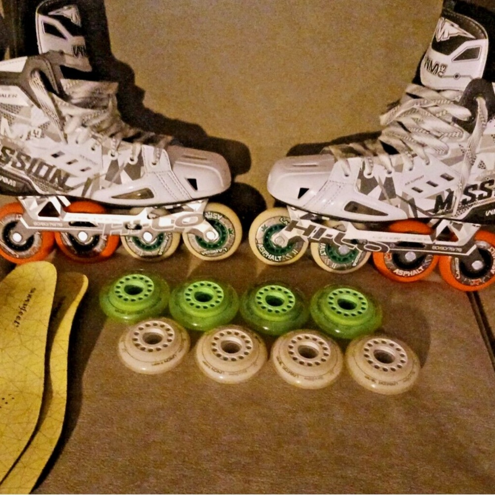 These are very great mission skate the reason why I’m selling them bc I grew out